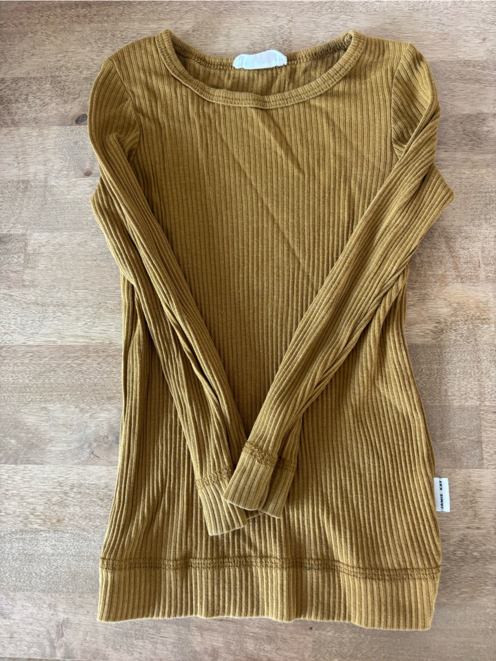 Jaime Kay Ribbed basic long sleeve
